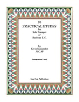 20 Practical Etudes for Trumpet or Baritone T.C. cover